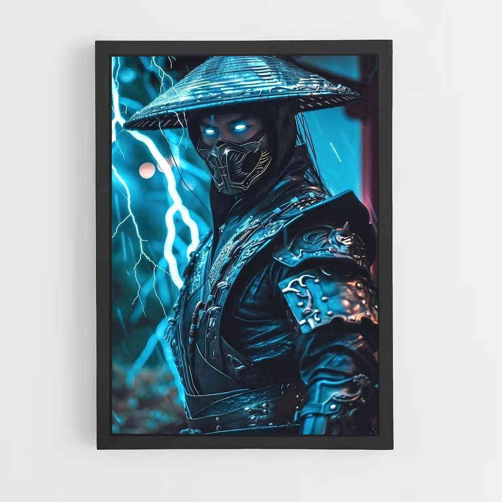 Poster Raiden L'univers – affiche Mortal kombat (vue 2)